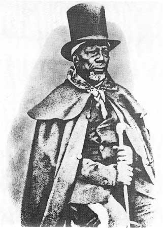 König Moshoeshoe (1786-1870) Wikimedia Commons / Dieses Werk ist gemeinfrei, weil seine urheberrechtliche Schutzfrist abgelaufen ist.